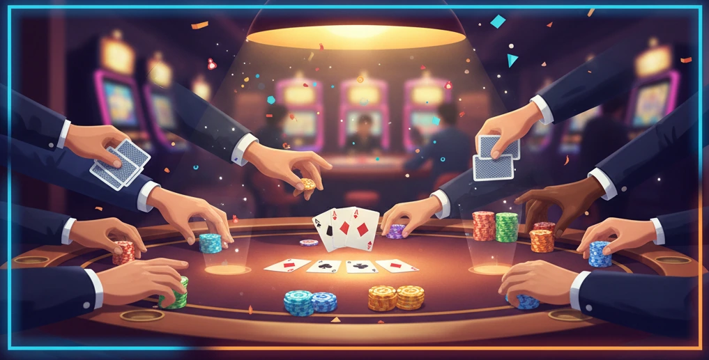 Ощутите настоящий азарт с Pinco UZ! Погрузитесь в атмосферу живого покера, где каждая раздача имеет значение. Присоединяйтесь к нам, чтобы испытать острые ощущения от покер игры и показать свое мастерство в покер онлайн формате. Лучшая игра покер ждет вас в Pinco!